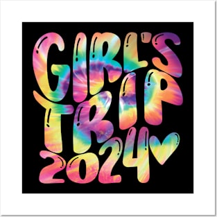 Girls Weekend Women Girls Trip 2024 Posters and Art